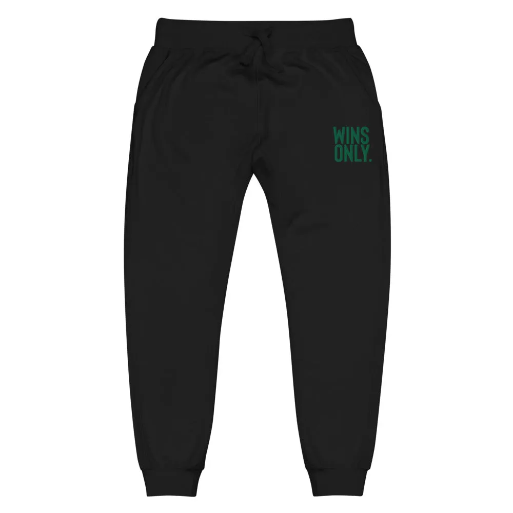 WinsOnly. BOLD fleece sweatpants