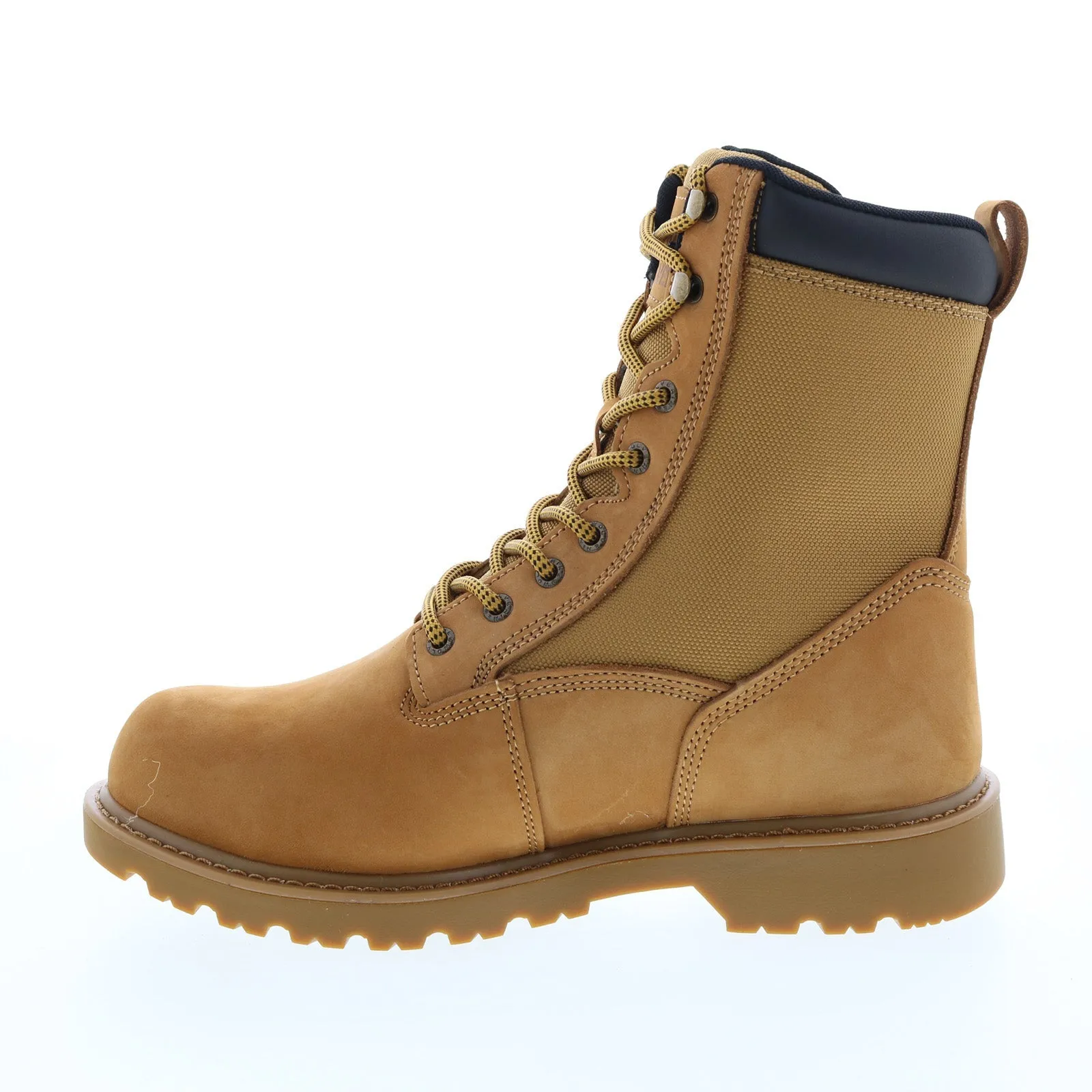 Wolverine Floorhand WP Insulated Steel-Toe 8" Mens Brown Wide Work Boots