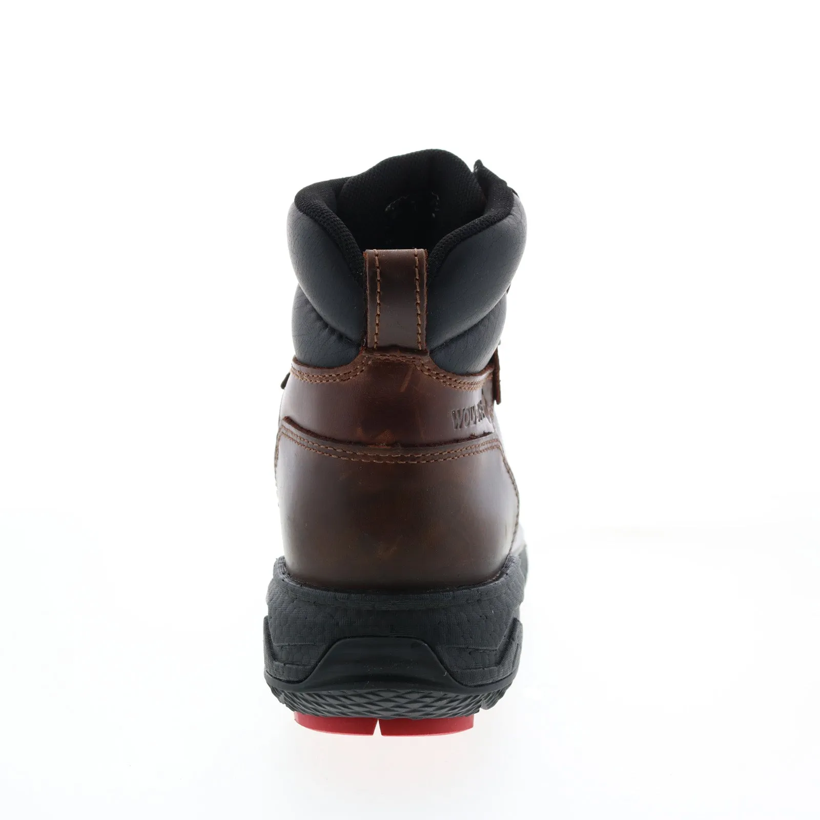 Wolverine Hellcat Fuse Ultraspring WP CM 6" Mens Brown Wide Work Boots