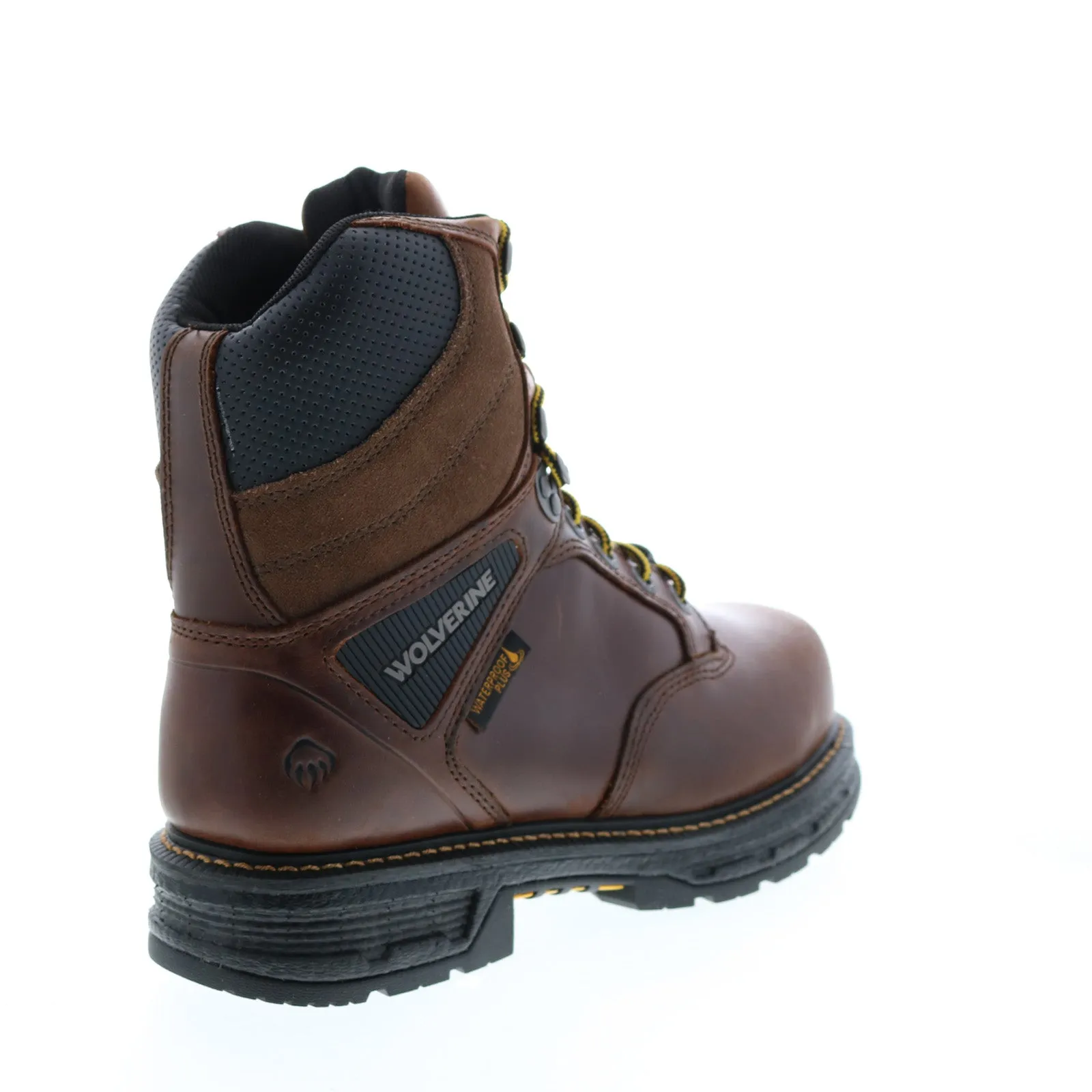 Wolverine Hellcat Ultraspring WP CarbonMax 8" Mens Brown Wide Work Boots