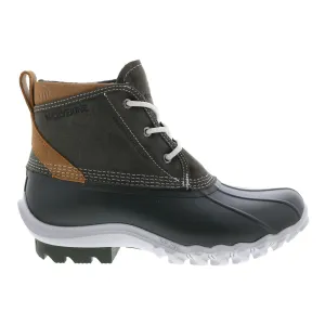 Wolverine Torrent Waterproof W880220 Mens Black Wide Lace Up Rain Boots