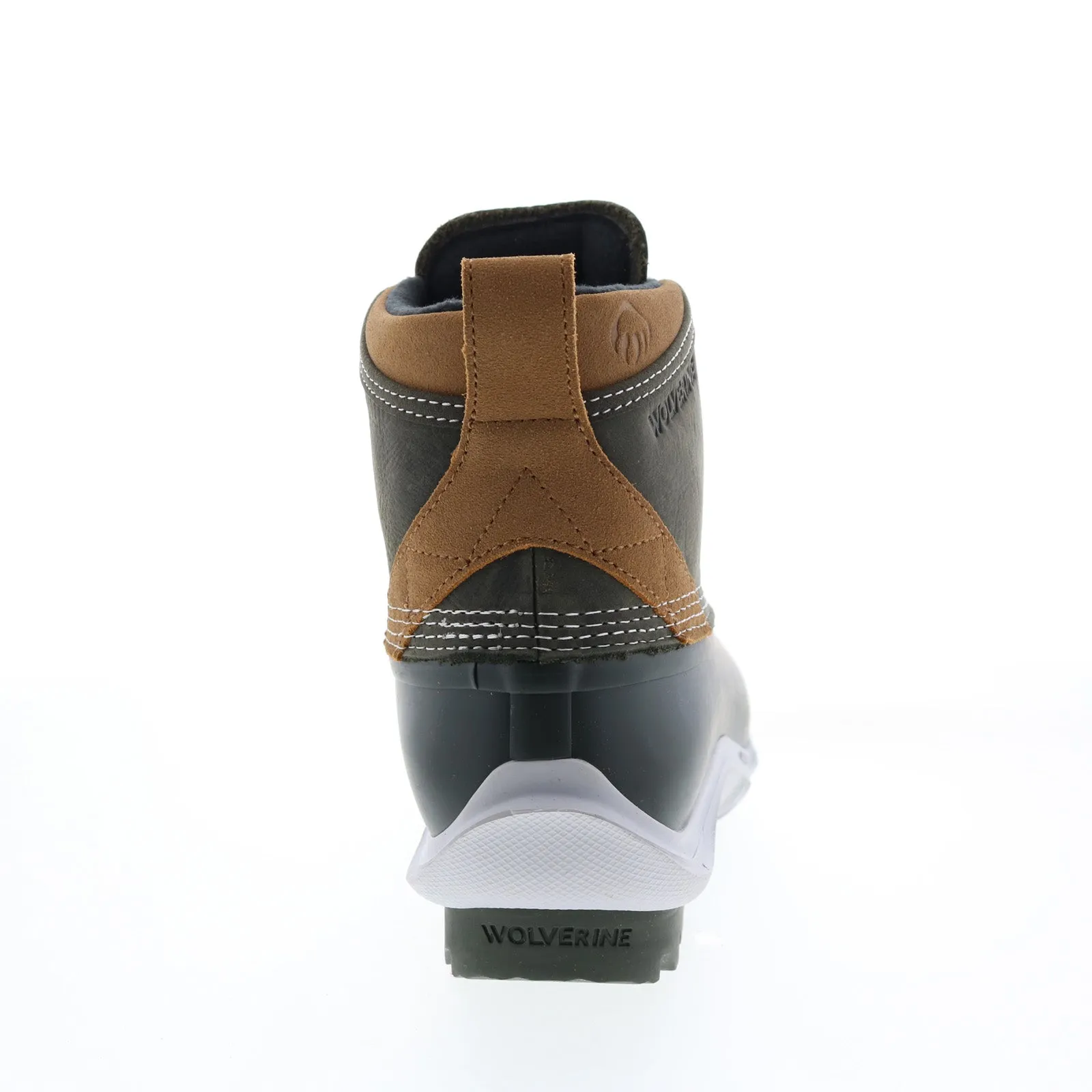 Wolverine Torrent Waterproof W880220 Mens Black Wide Lace Up Rain Boots