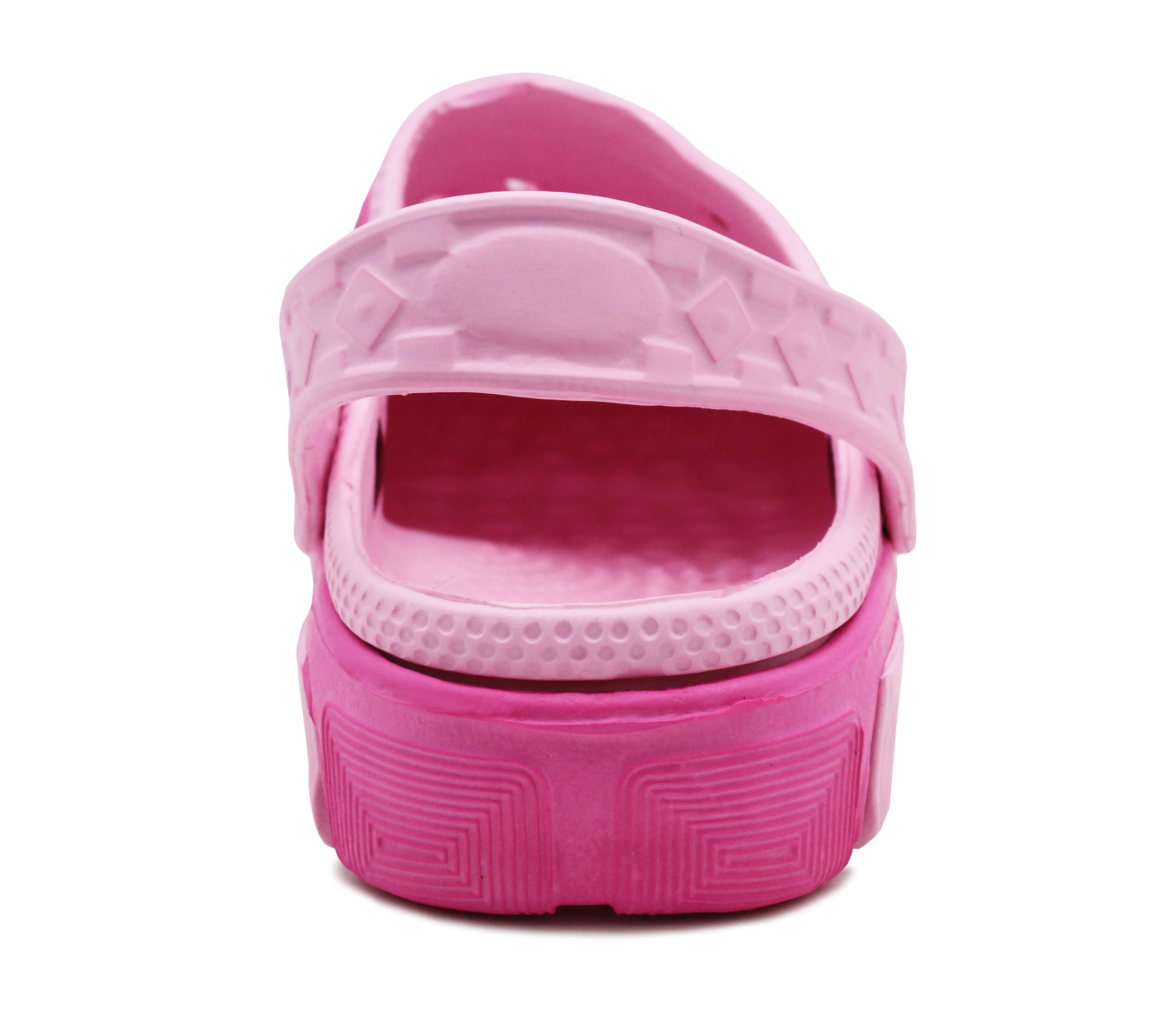 Womens Clogs Lightweight Fuchsia Pink EVA Breathable Beach Summer Sandals Ladies Garden Hospital Shower Pool Shoes