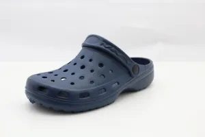 Womens Clogs Lightweight Navy EVA Breathable Beach Summer Sandals Ladies Garden Hospital Shower Pool Shoes
