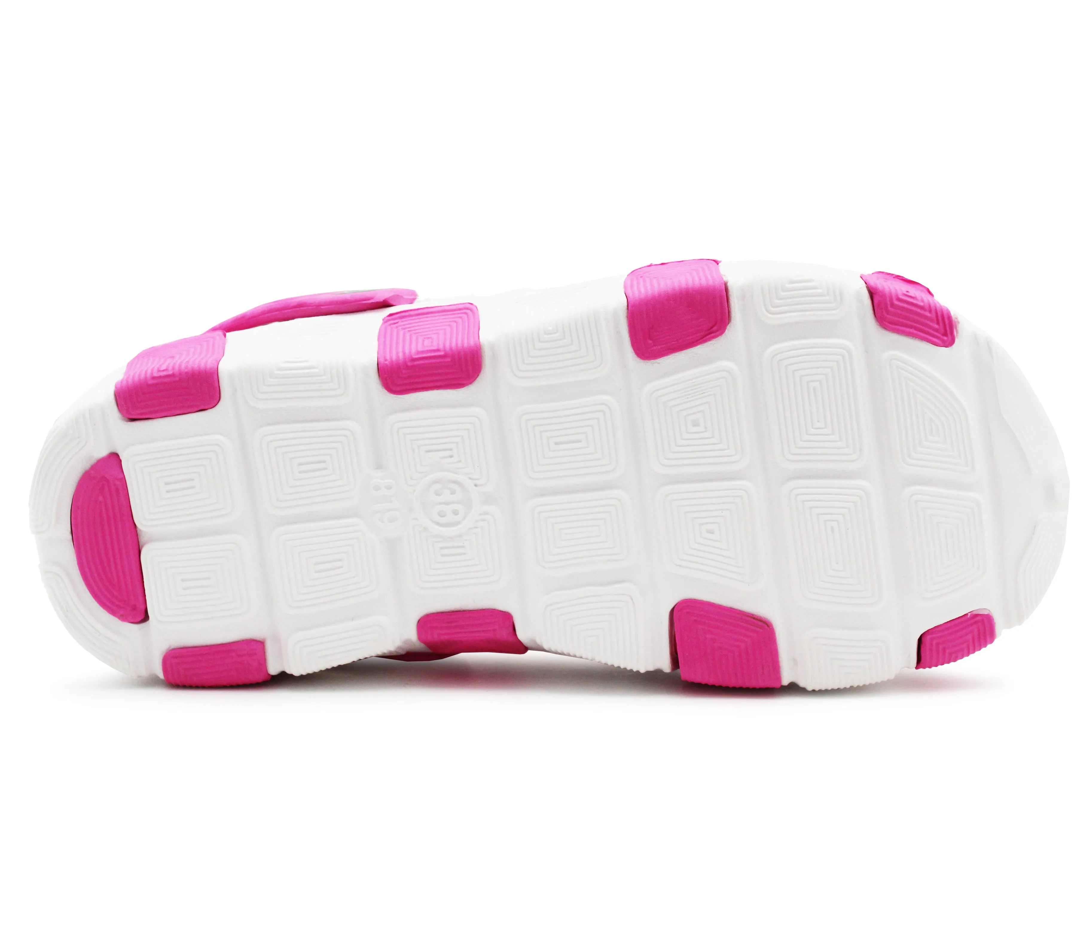 Womens Clogs Lightweight White Pink EVA Breathable Beach Summer Sandals Ladies Garden Hospital Shower Pool Shoes